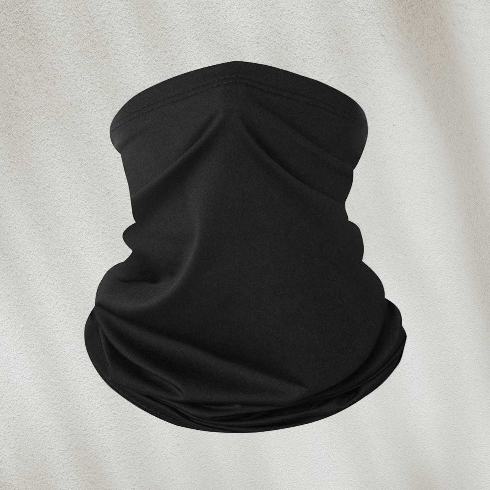 

Летняя Солнцезащитная Маска для езды на велосипеде, для рыбалки на открытом воздухе, для защиты от ультрафиолета, для головы, солнцезащитный крем, повязка на шею One Size чёрный