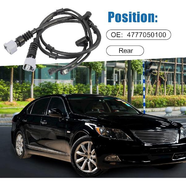 

Rear Brake Pad Wear Sensor 4777050100 for Lexus LS460 2009-2016 (Set of 2)