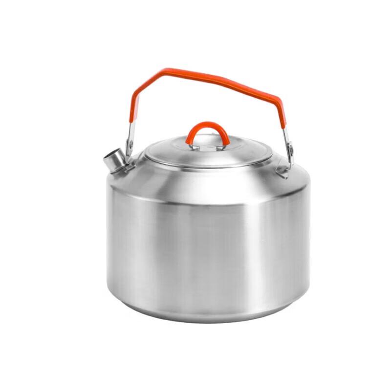 

GOWKE 304 Stainless Steel Outdoor Camping Kettle 1.5L