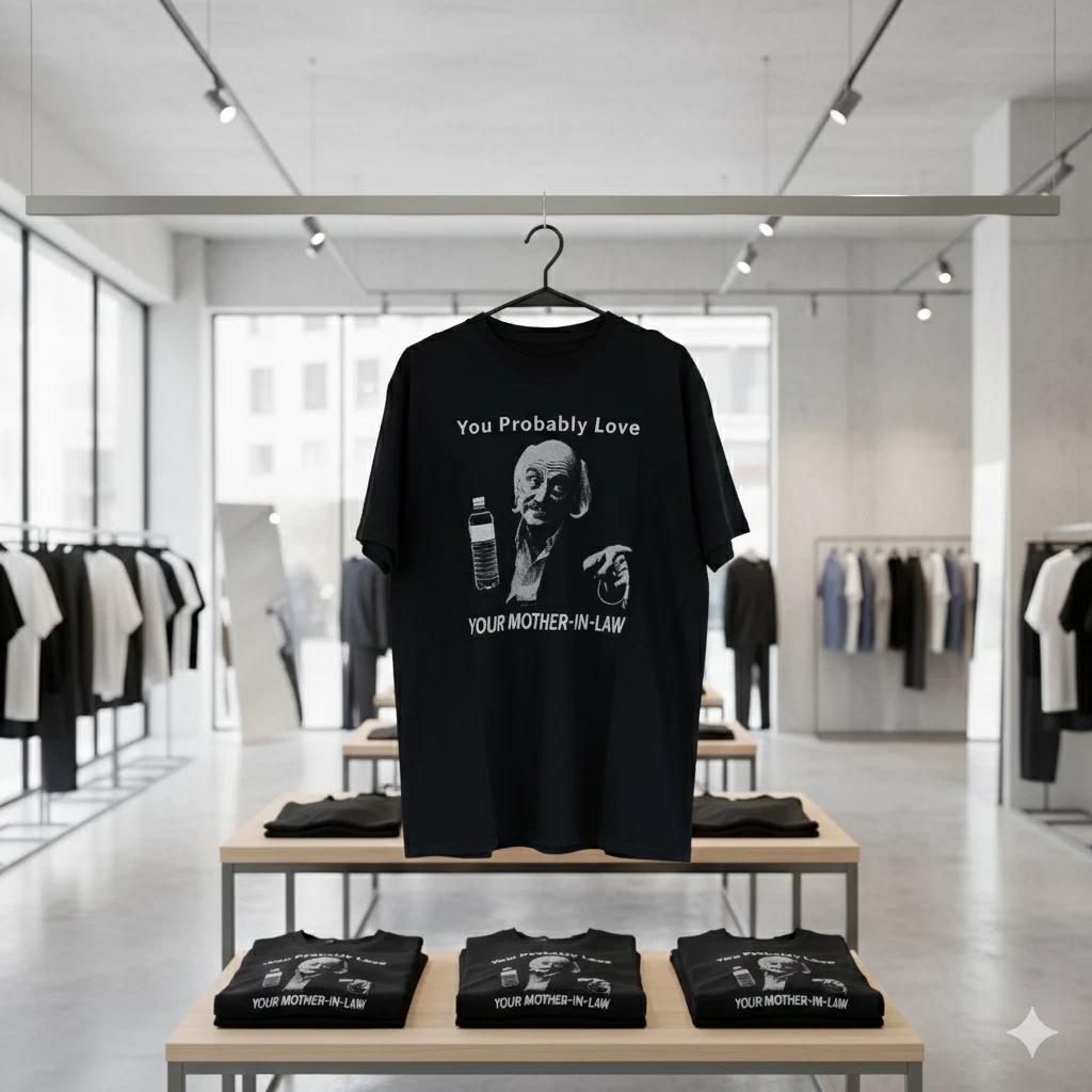 You Probably Love Your Mother In Law Funny Graphic T-Shirt Unisex Tee - S302 S