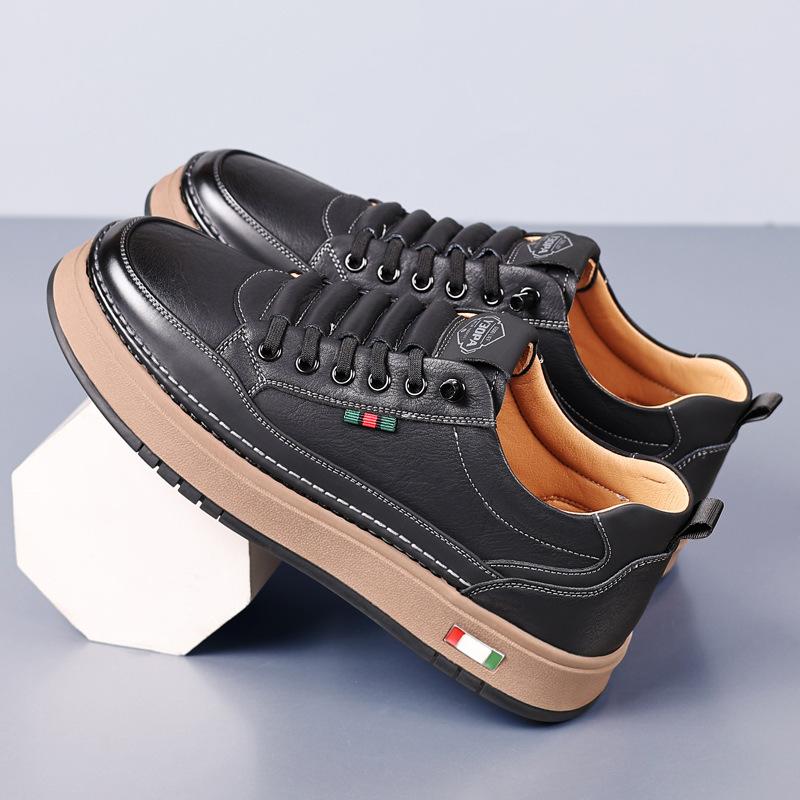 2025 autumn and winter new men's shoes fashion breathable sports men's casual shoes fashion board shoes