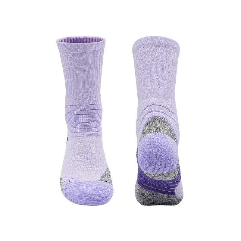 Adult Basketball Socks Actual Training Socks Children Towel Bottom Sweat Absorbing Shock Non-Slip Sports Socks Men