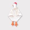 Handmade muslin cuddly toy HEN LATTE