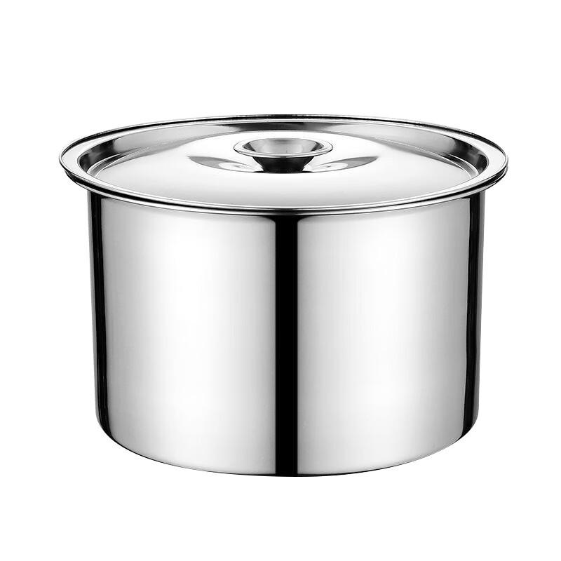 HUIHUADU 304 Thickened Stainless Steel Seasoning Pot with Lid