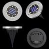 Upgraded Solar LED Stainless Steel Ground Lights (2-Pack)