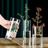 62KD Handcrafts Glass Vase Glass Cylinders Vase Glass Holder Beautiful Pattern for Florals Arrangements and Gifting