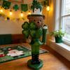 St. Patrick's Day Irish Nutcracker  Traditional Nutcracker Figurine For Irish Festival Decor