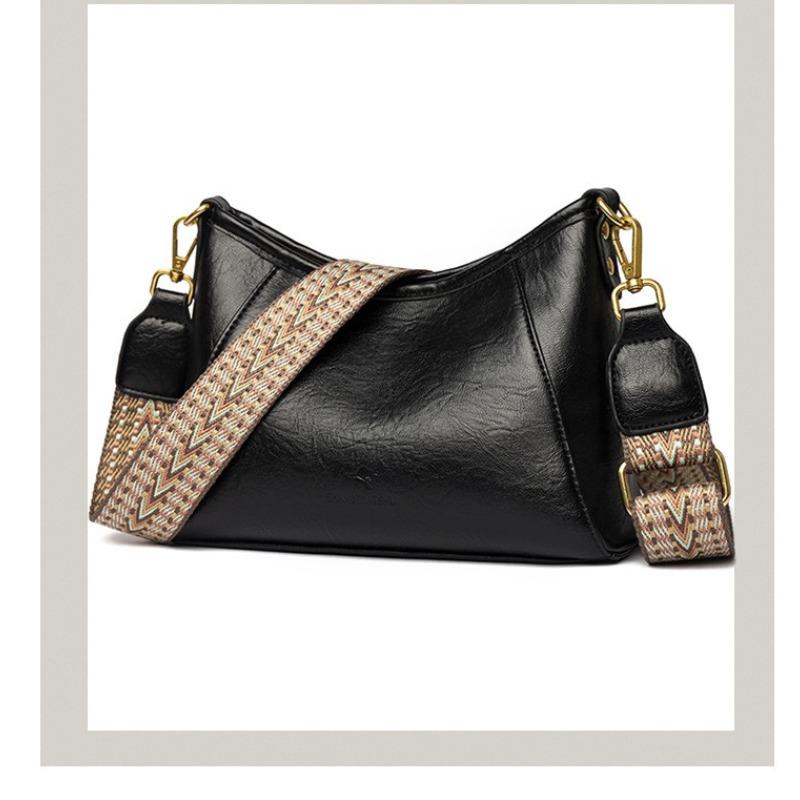 French-style Elegant Style Crossbody Bag with Shoulder Strap, Suitable for Women's Daily Commuting, Versatile Mother Bag