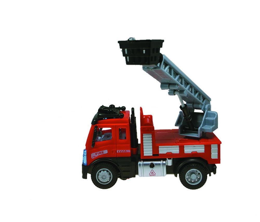 Doyusha Working Vehicle Mini 40MHz 1/64 Ladder Fire Truck Electric Radio Control 14473