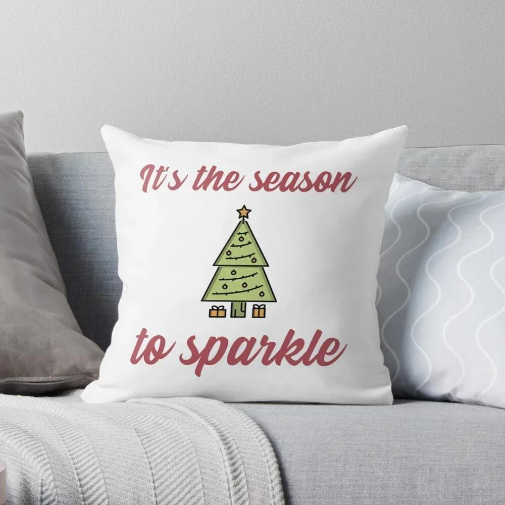 Merry Christmas Decoration Home Pillowcase Cushion Cover Tree Cartoon Modern Living Room Sofa Bed 45X45Cm
