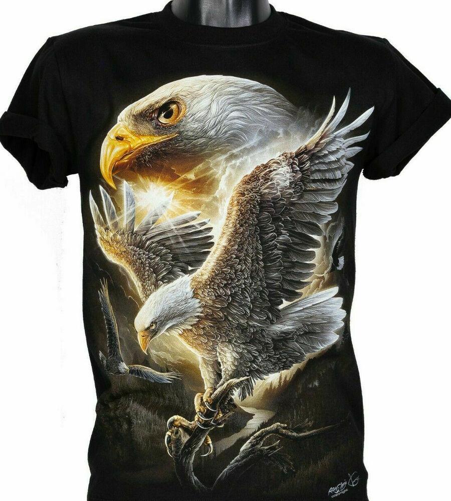 

Rock Chang Original Flying Eagle светящаяся в темноте футболка унисекс