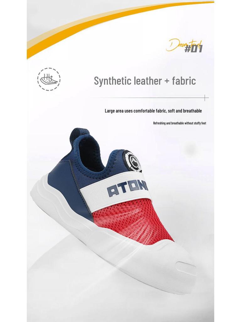 Astro Boys' Summer 2025 Breathable Mesh Slip-On Lightweight Non-Slip Running Shoes