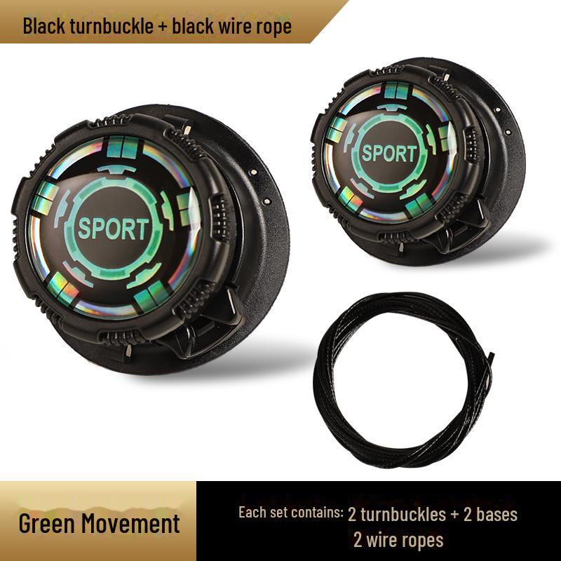 Rotating Button Elastic Shoelaces – Easy, Fast, Lazy Fit for Kids' Sports Shoes