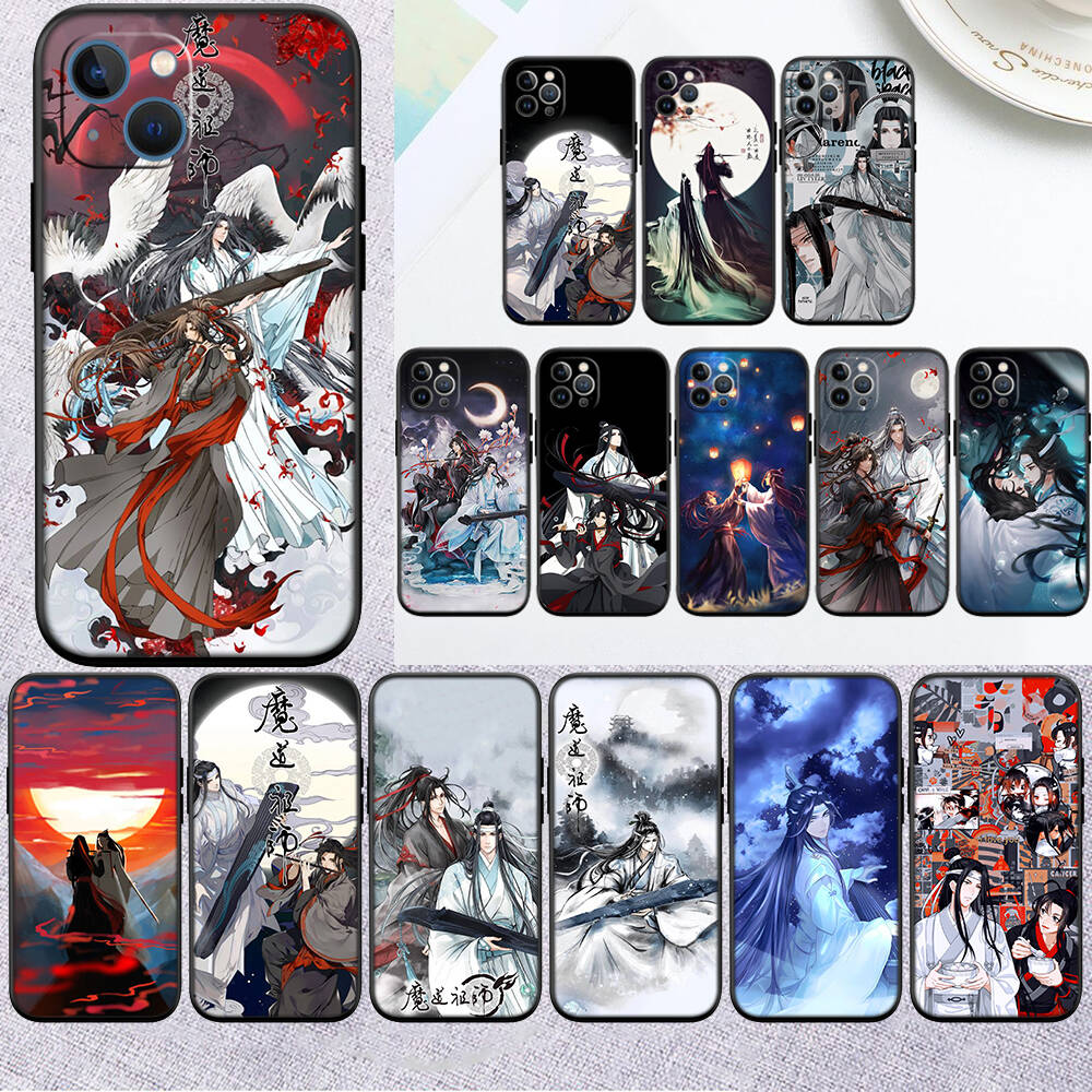 MH91 Mo Dao Zu Shi Phone Shell Case for iPhone 7 8 11 12 13 14 15 16 17 16E XS Pro Max XR X SE Air