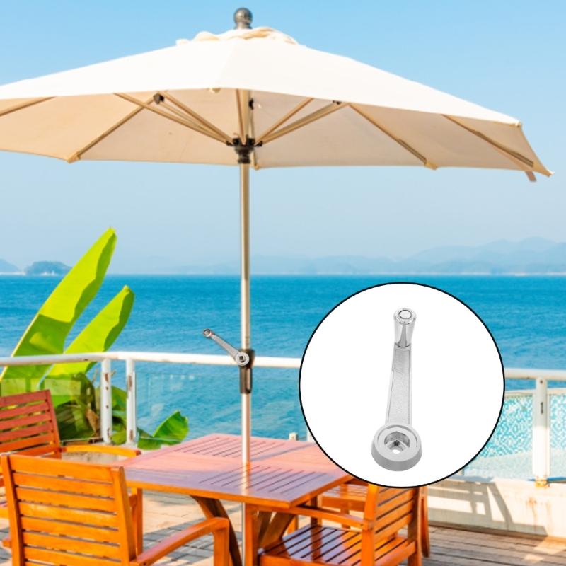 Piesă de schimb manivelă umbrelă pentru utilizare în exterior Accesorii mobilier de grădină Plajă Instalare ușoară