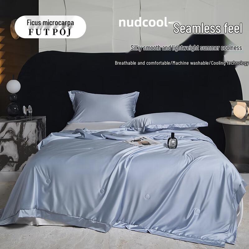Fucheer Porong Cooling Mulberry Silk & Tussah Silk Summer Quilt