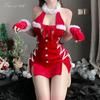 Original Lingerie Christmas Outfit Without Passion Uniform Sexy New Robe Dress Seduction