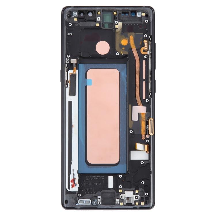 Do Samsung Galaxy Note 8 SM-N950 TFT Materiał Digitizer ekranu LCD Pełny montaż z ramką (czarny)