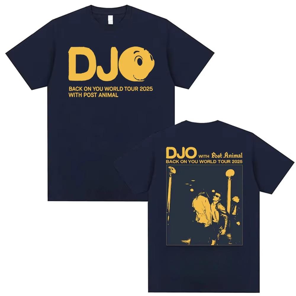 2026 Summer Djo Back on You World Tour Graphic Tshirts Unisex Women Clothing Fashion High Street Tshirt Casual Cotton T Shirts M