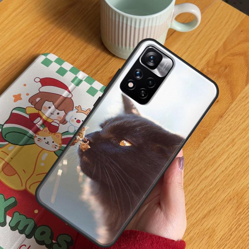 Cute Cat Animals Kitten Case For Xiaomi Redmi Note 13 Pro 14 12 11 10 15 Pro Plus Redmi 15 C 13 10C 12C 13C 14C Cover