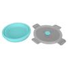 Collapsible Dog Bowls Food Grade Silicone Large Portable Dog Travel Bowl for Outdoor Walking