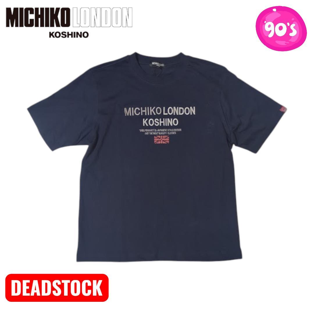 

[USED] Deadstock MICHIKO LONDON KOSHINO Navy T-shirt