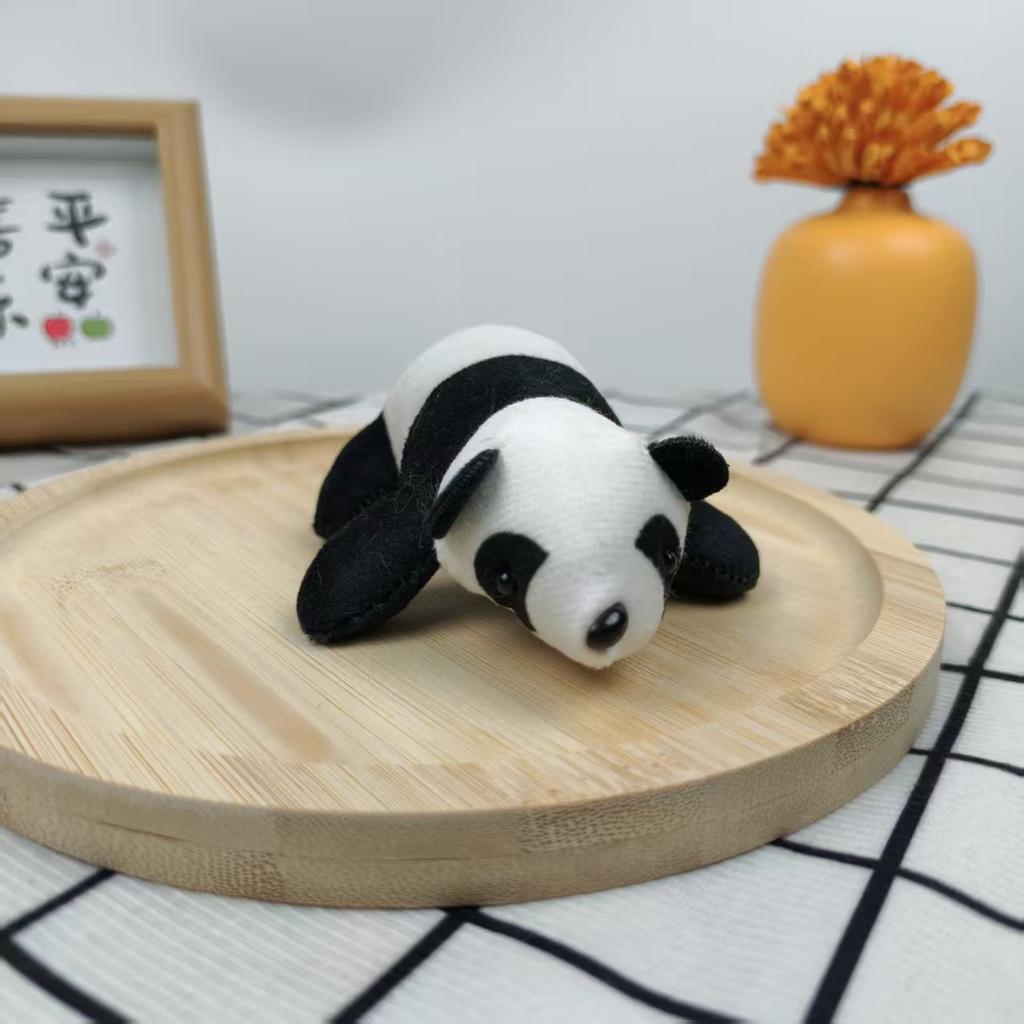 Cute Pet Panda Doll Creative Plush Toy Children's Dolls Dolls Bags and Hangers Couple Gifts