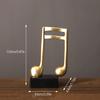 Simple Musical Notes Model Advanced Ornaments Wine Cooler Tv Cabinet Living Room Home Desk  Decoration Resin Crafts Gifts