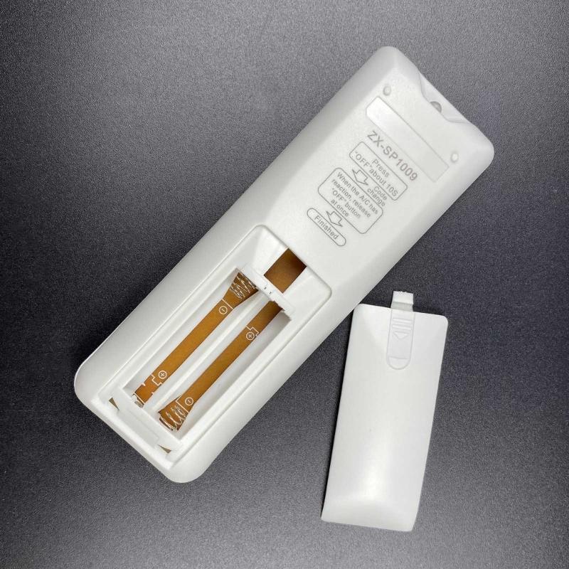 Shock Resistant ABS Remote Control with Intuitive Button Layout Easy Operation ZXSP1009 for Air Conditioning