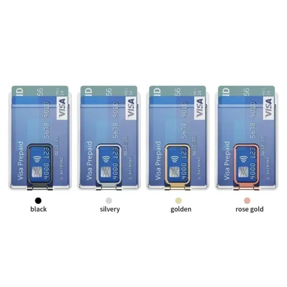 1pcs Portable Magnetic Clear Wallet Plastic Strong Adsorption Case Card Slots Cover for Magsafe iPhone 17 16 15 Pro Max 14 13 12