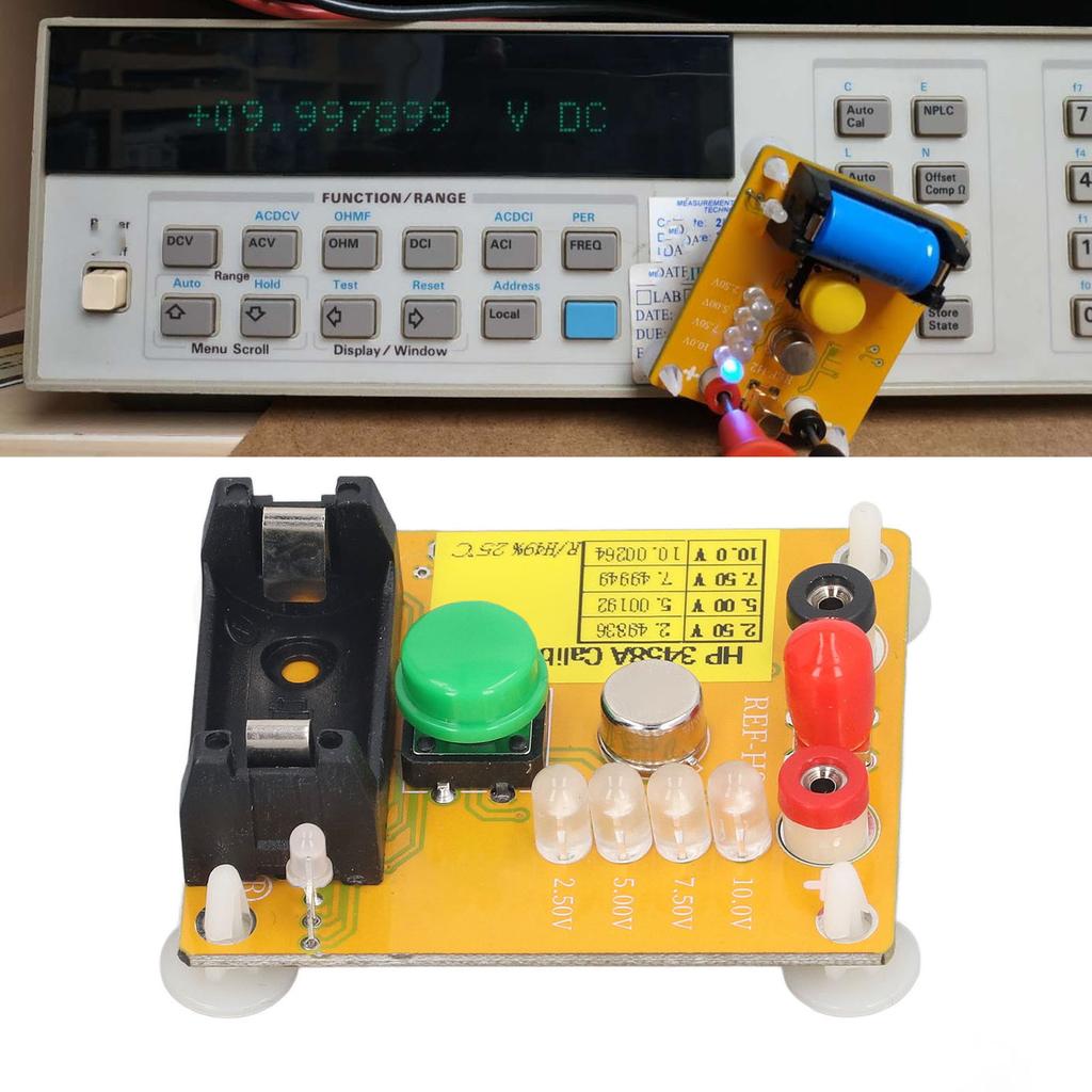 4 Channel Voltage Reference Board AD584K Micro USB Programmable Benchmark Voltage Calibration Module