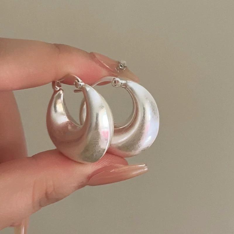 Xiaomi 925 Sterling Silver Earrings For Women Trendy Simple Bump Round Earring Jewelry Prevent Allergy Party Christmas Accessories