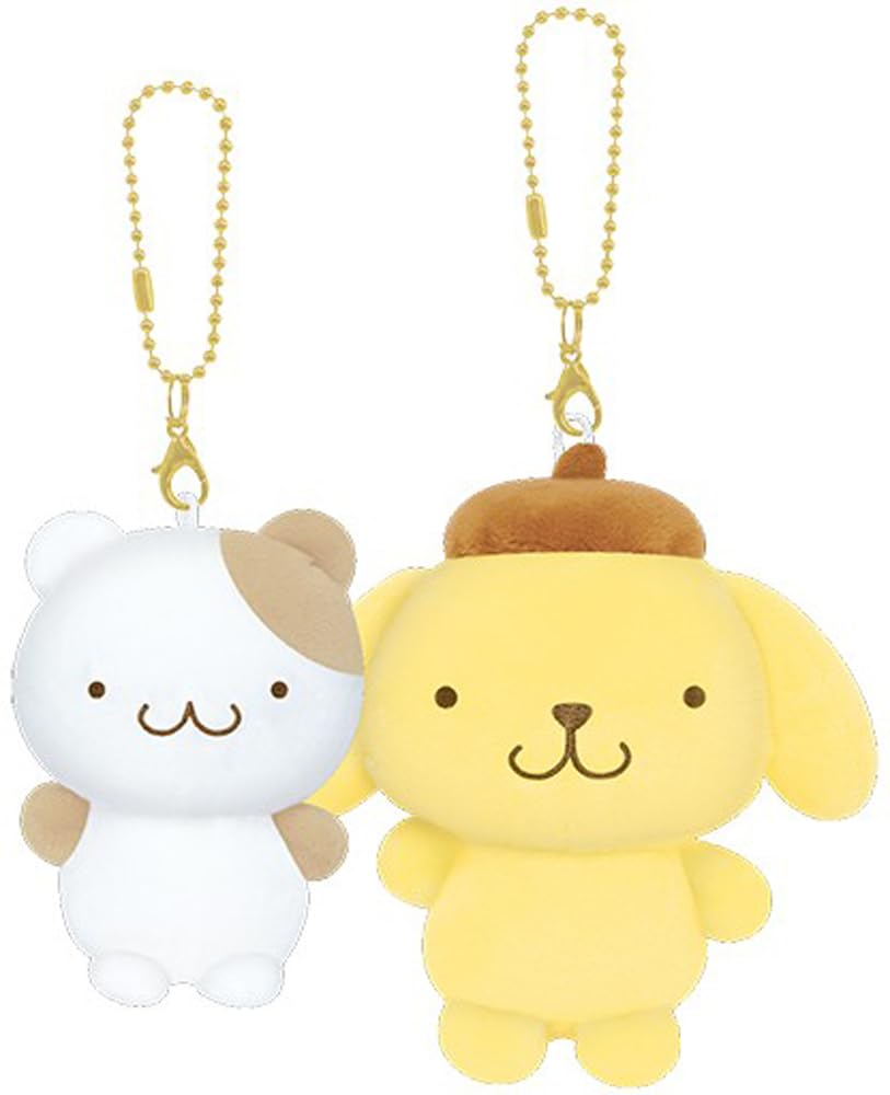 Crux Sanrio Nico Plushie Keychain Pompompurin Muffin 133175