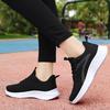 Women's Lightweight Mesh Sneakers Lace Up Breathable Walking Shoes Slip Resistant Sole Athletic Casual Trainers