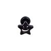 Classic Design Heart Fox Cross Earrings Stainless Steel Star Face Geometric Shaped Stud Ear Jewelry Party Gifts For Women Girls