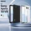 Transparente Hülle für Sony Xperia 10 VII Airbag-Stoßfänger TPU Anti-Fingerabdruck CA0002