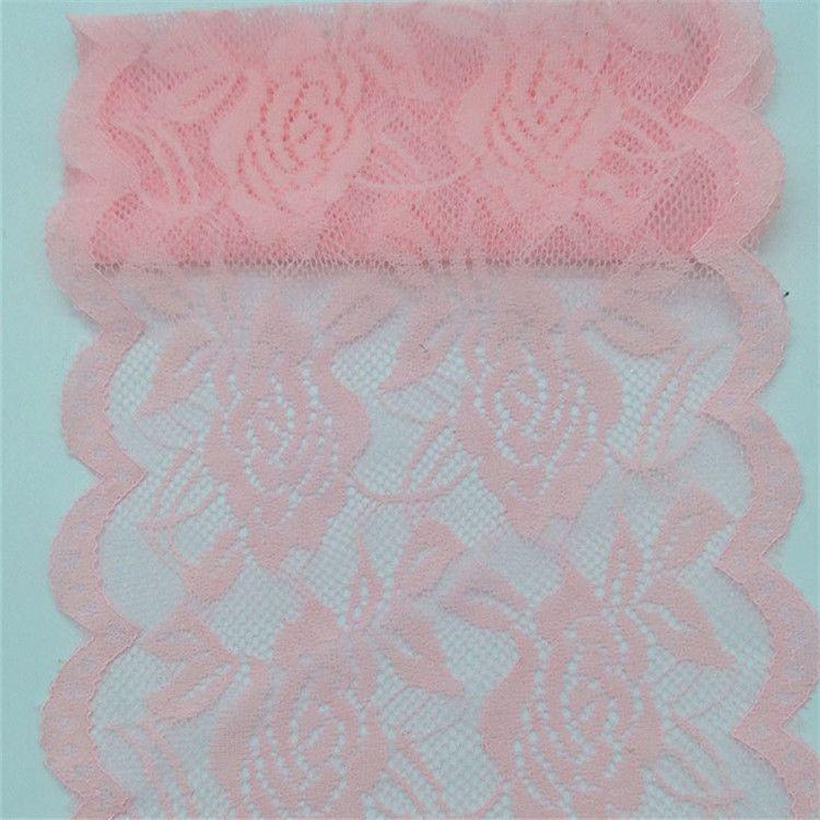 Clothes Lace Skirt Width 15cm Rose-shaped Lace Soft Elastic Accessories Curtains, Door Curtains DIY Apparel Sewing Supplies