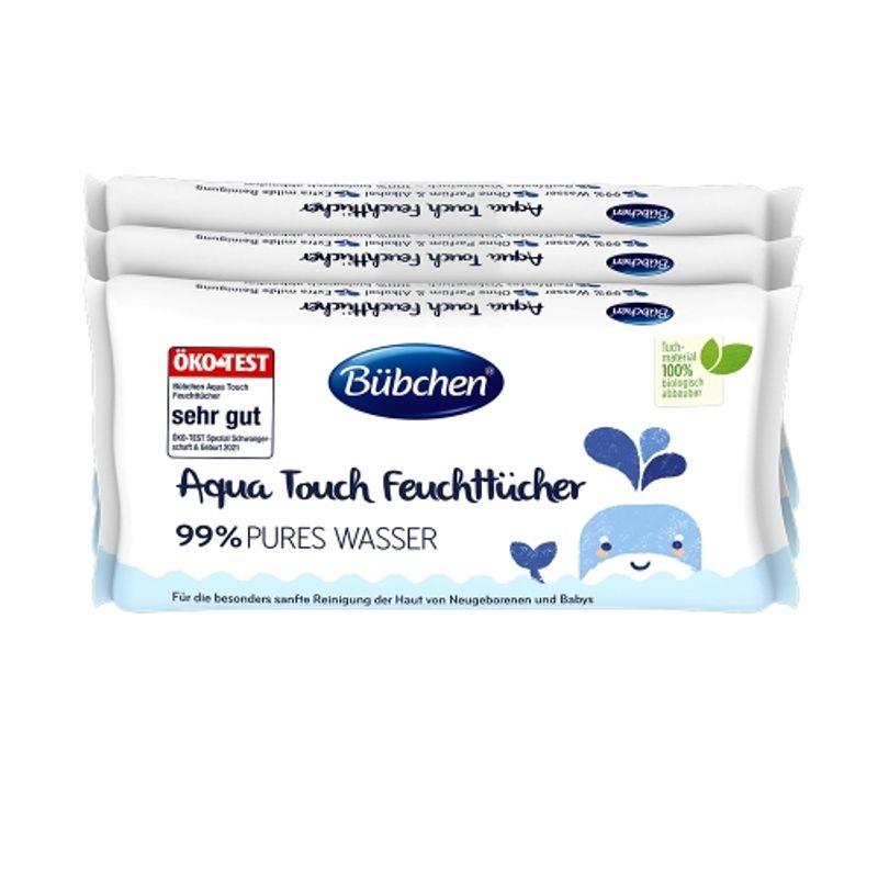 

Buissen Baby Aqua Wet Wipes 48 Sheets x 3 Packs