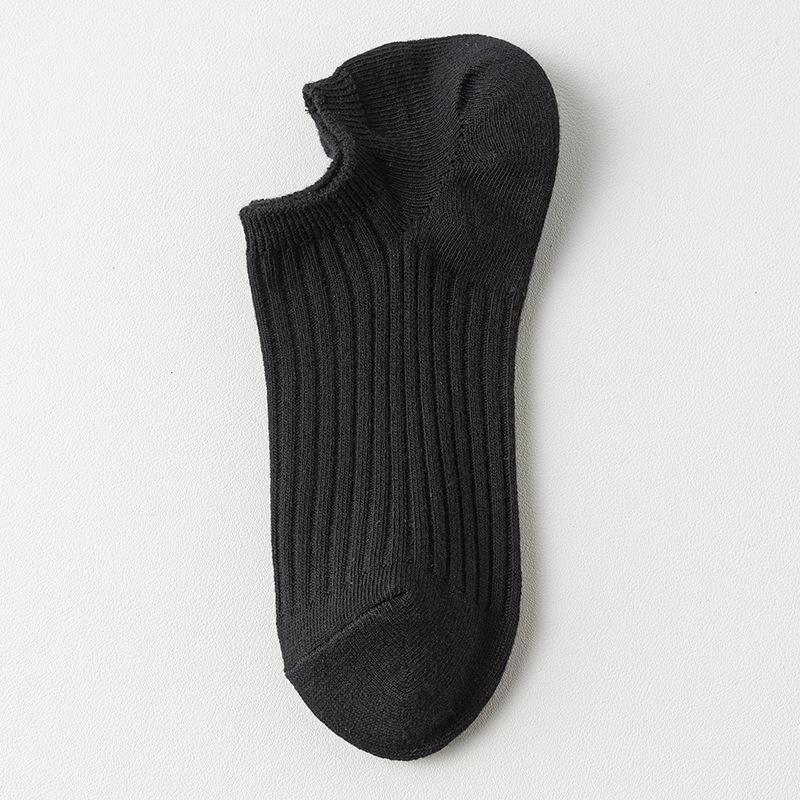 Women's Boat Socks, Short Spring and Autumn Style, Thin Cotton Socks, Shallow-mouthed Short Socks, Anti-slip, Non-dropping and Invisible Socks