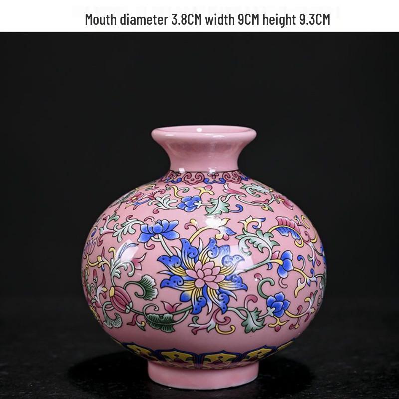 Antique Blue and White Chinese Porcelain Vase - European & American Handicraft for Flower Arrangements