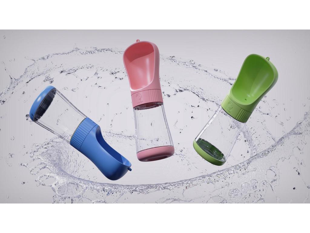 Portable Outdoor Pet Water and Food Bottle for Travel