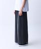 ADERNM Vintage Raw Edge Wide Pants Charcoal