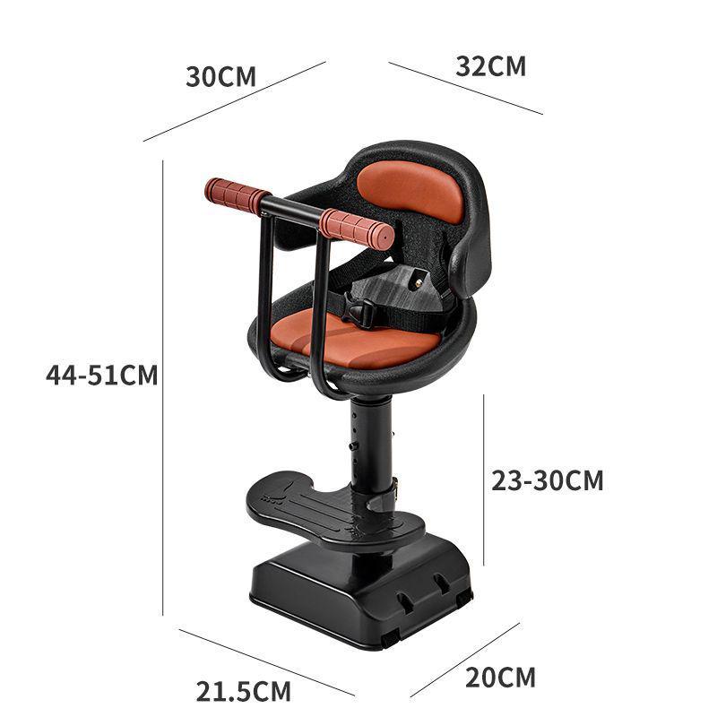 Vorn montierter Elektroroller Kindersitz