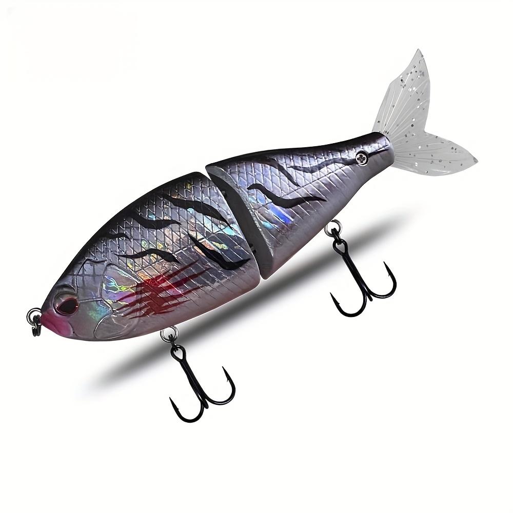 1pc 14.5cm 57g Slow Sinking Lure Multi-Section, Two-Segment Imitation Hard Bait