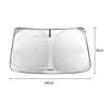 SIENTA Exclusive Car Windshield Sun Shade 56.6 X 31.5 Inches (143 X 80 Cm),