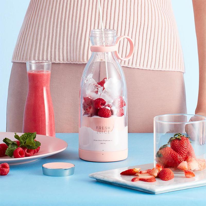 High Quality Portable Fresh Juice Blender Wireless Charging Mini Fresh Juice Cup Electric Mini Mixer Shaker