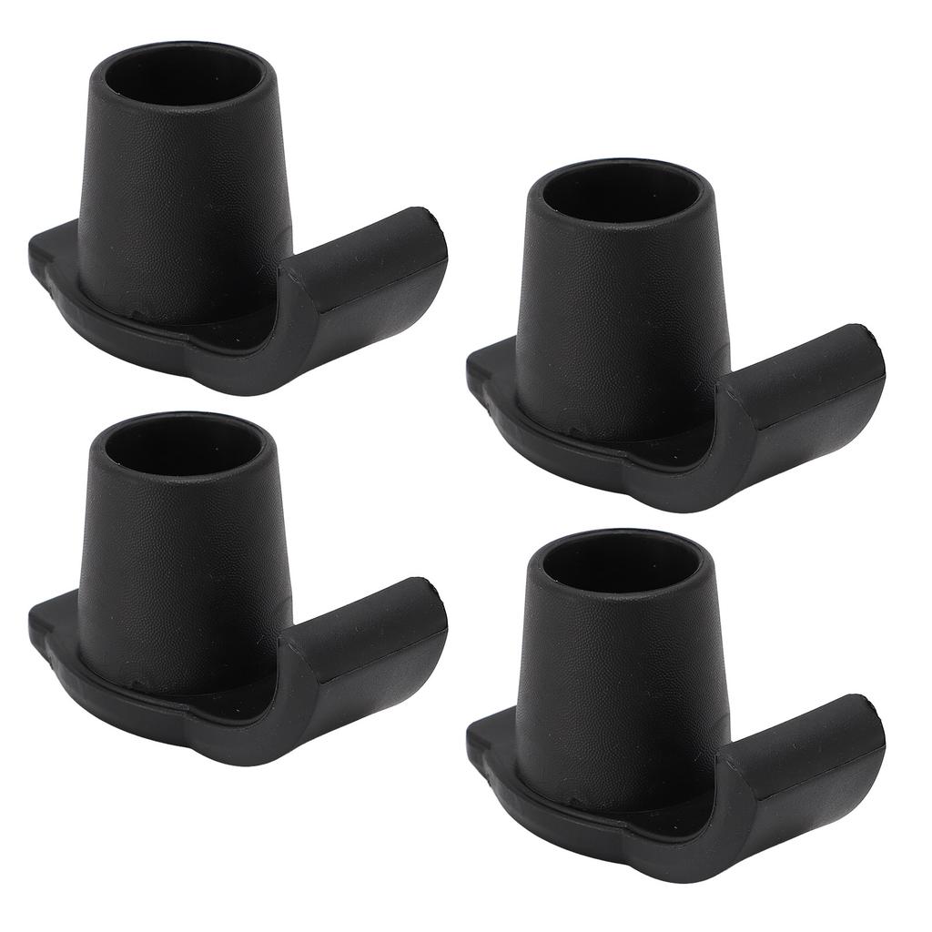 4pcs Walker Ski Glides Anti Slip Walker Glides for Seniors Mobility Aid Accessory Replacement