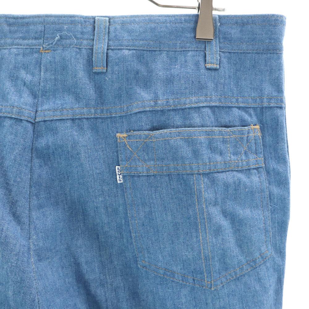 Levi's 80s Vintage Scoville Zip Straight Pants Blue Men's Used
