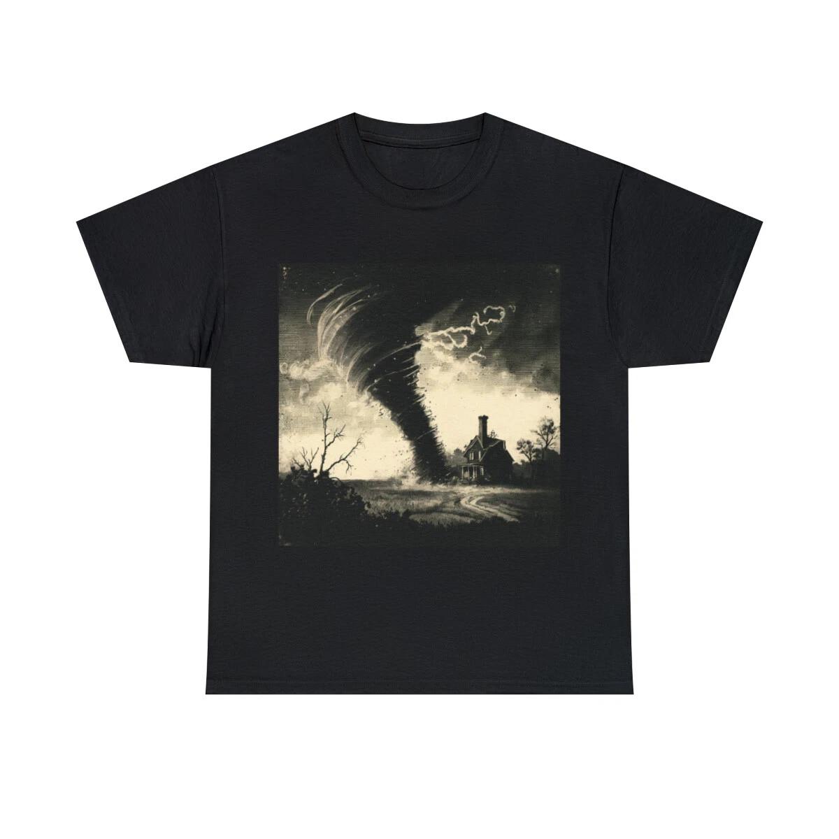 Vintage Style Storm Chasers T Shirt Tornado Twister Tee Mother Nature Retro 3XL