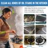 Kitchen Cleaning Tablets Kitchen Stain Remover Grease Remover Oil Stain Remover Cleaning Tablets Oil Pollution Cleaner 12pleces